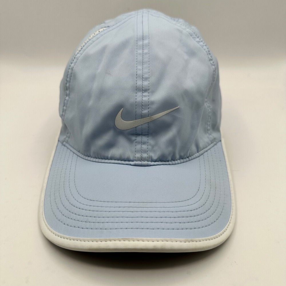 Nike Featherlight Dri-Fit Running Cap Sky‎ Blue One Size Fits Most